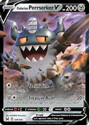 Galarian Perrserker V 129/196 - [SWSH11 Lost Origin] Holofoil