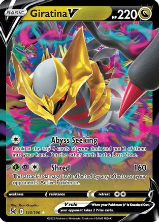Giratina V 130/196 - [SWSH11 Lost Origin] Holofoil
