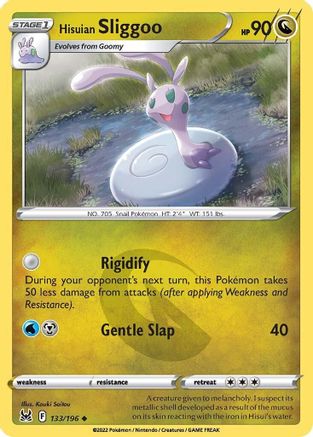 Hisuian Sliggoo 133/196 - [SWSH11 Lost Origin] Reverse Holofoil