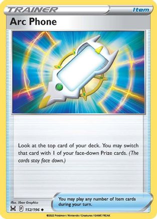 Arc Phone 152/196 - [SWSH11 Lost Origin] Reverse Holofoil