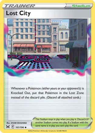 Lost City 161/196 - [SWSH11 Lost Origin] Reverse Holofoil