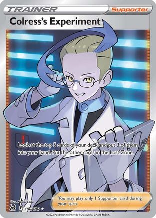 Colress's Experiment (Full Art) 190/196 - [SWSH11 Lost Origin] Holofoil
