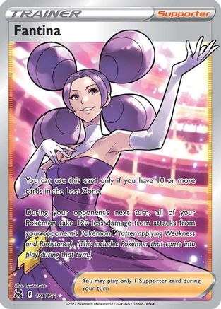 Fantina (Full Art) 191/196 - [SWSH11 Lost Origin] Holofoil