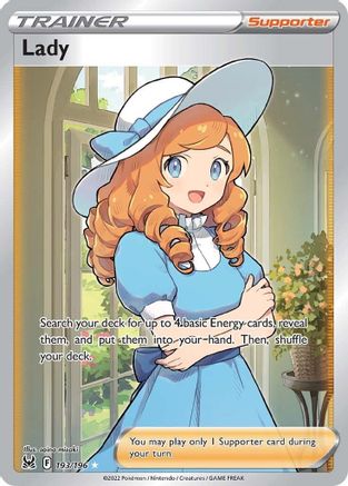 Lady (Full Art) 193/196 - [SWSH11 Lost Origin] Holofoil