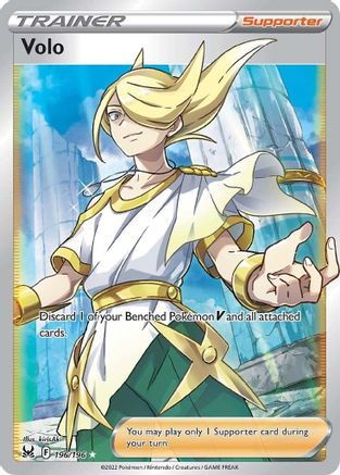 Volo (Full Art) 196/196 - [SWSH11 Lost Origin] Holofoil