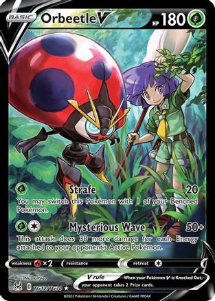 Orbeetle V TG12/30 - [SWSH11 Lost Origin Trainer Gallery] Holofoil