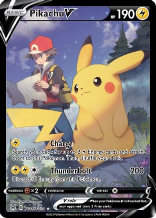 Pikachu V TG16/30 - [SWSH11 Lost Origin Trainer Gallery] Holofoil