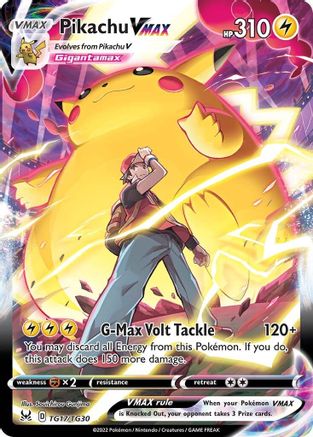 Pikachu VMAX TG17/30 - [SWSH11 Lost Origin Trainer Gallery] Holofoil