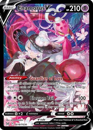Enamorus V TG18/30 - [SWSH11 Lost Origin Trainer Gallery] Holofoil