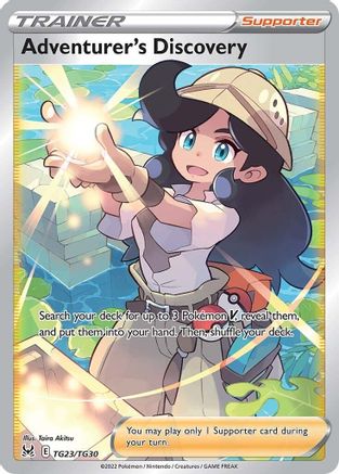 Adventurer's Discovery TG23/30 - [SWSH11 Lost Origin Trainer Gallery] Holofoil