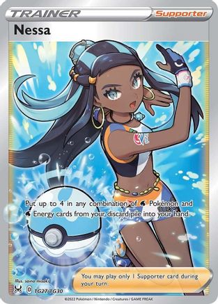 Nessa TG27/30 - [SWSH11 Lost Origin Trainer Gallery] Holofoil