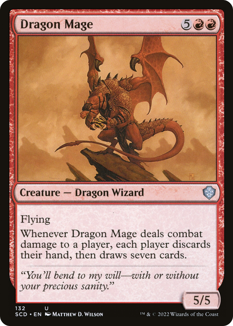 Dragon Mage (SCD-132) [Starter Commander Decks]