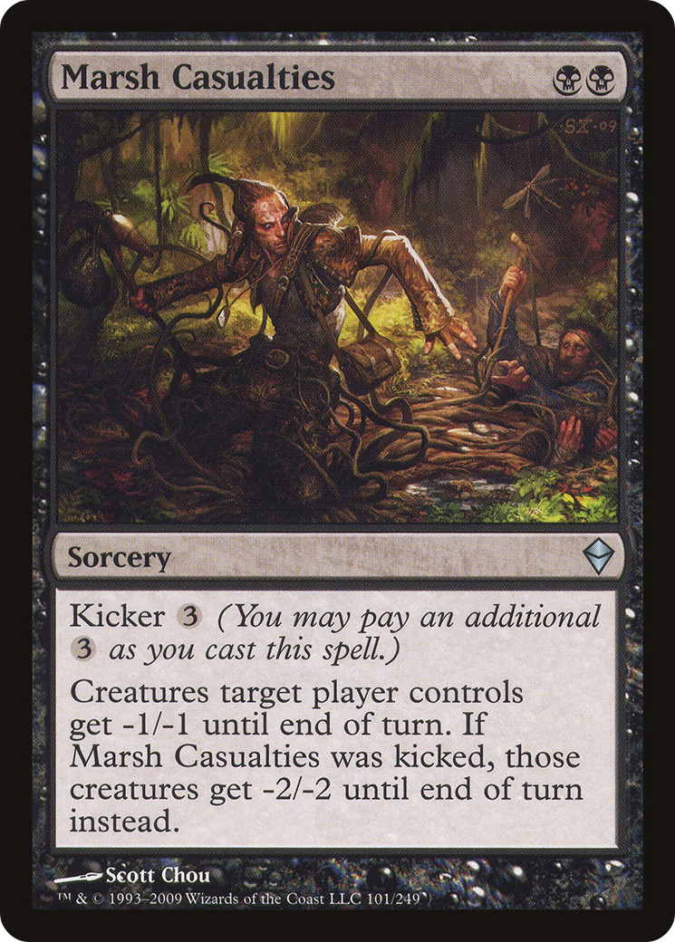 Marsh Casualties (ZEN-101) [Zendikar]