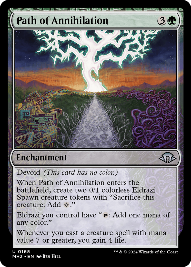 Path of Annihilation (MH3-165) [Modern Horizons 3]: (devoid)