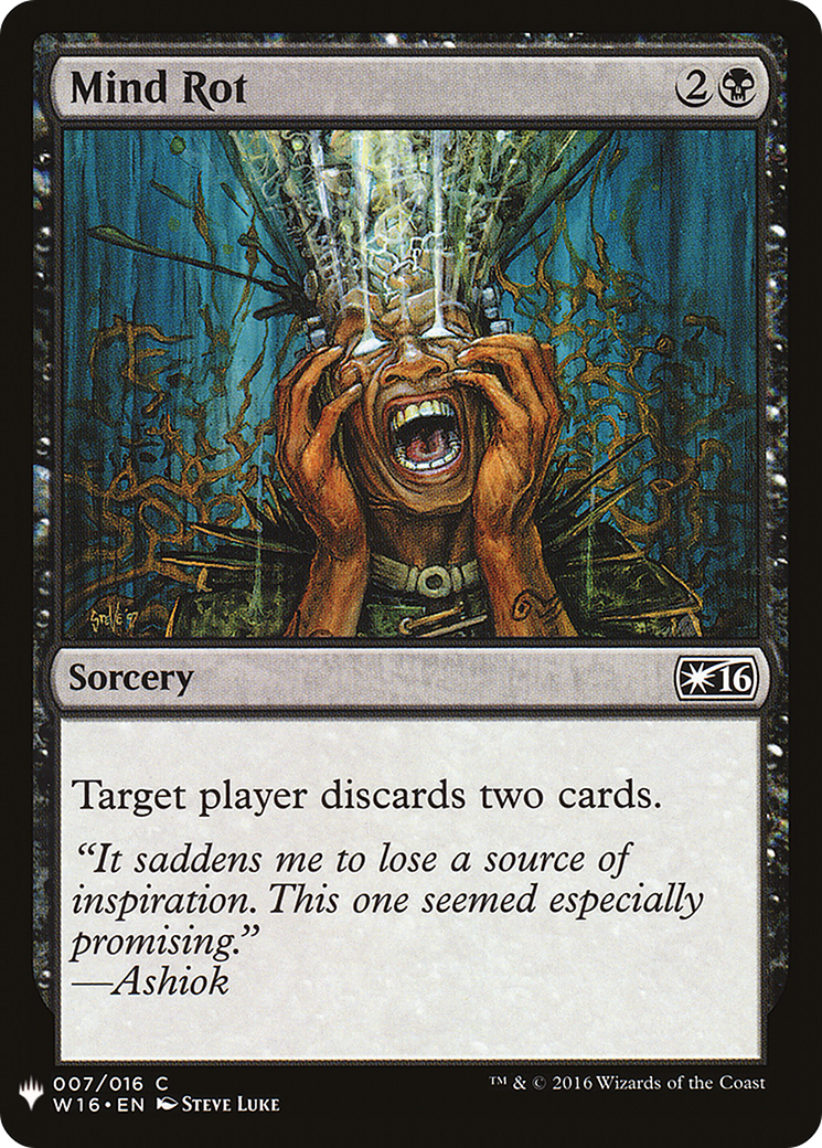 Mind Rot (LIST-W16-7) [The List]