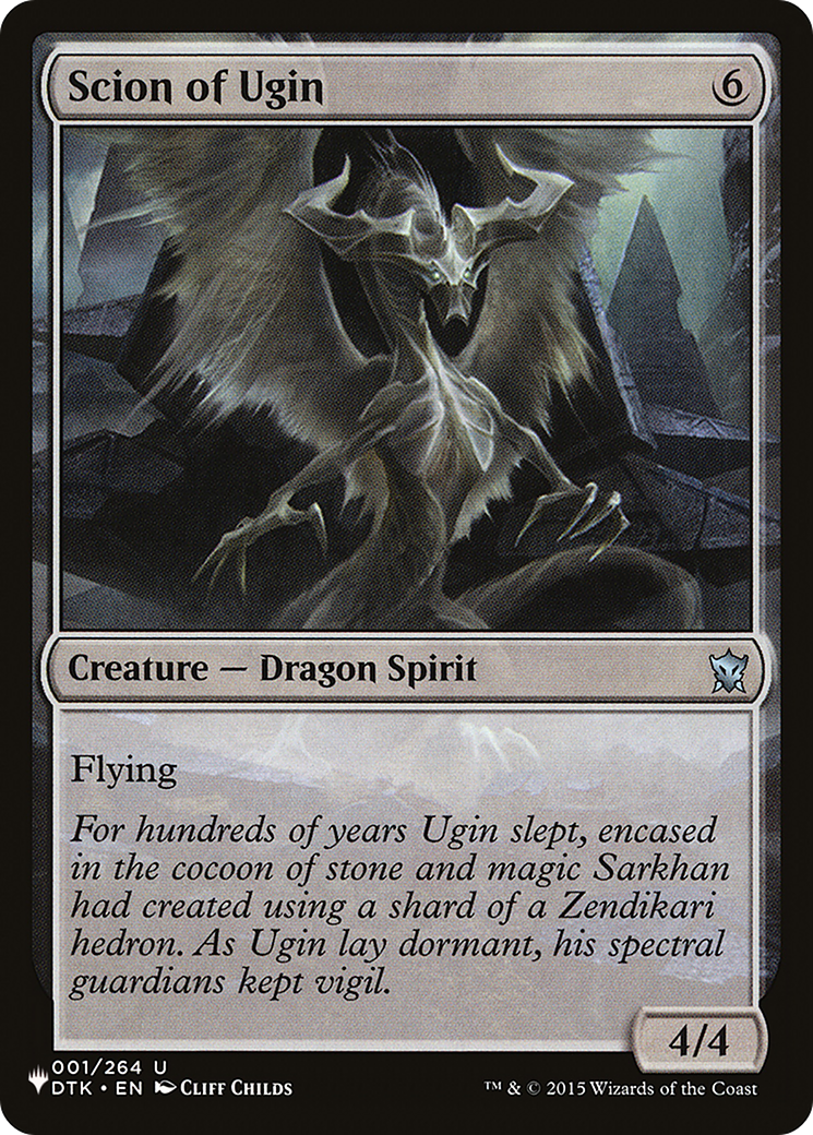 Scion of Ugin (LIST-DTK-1) [The List]