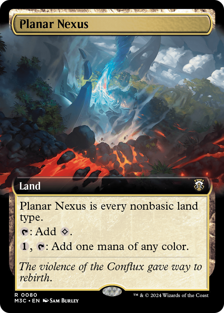 Planar Nexus (M3C-080) [Modern Horizons 3 Commander]: (Extended Art) Foil