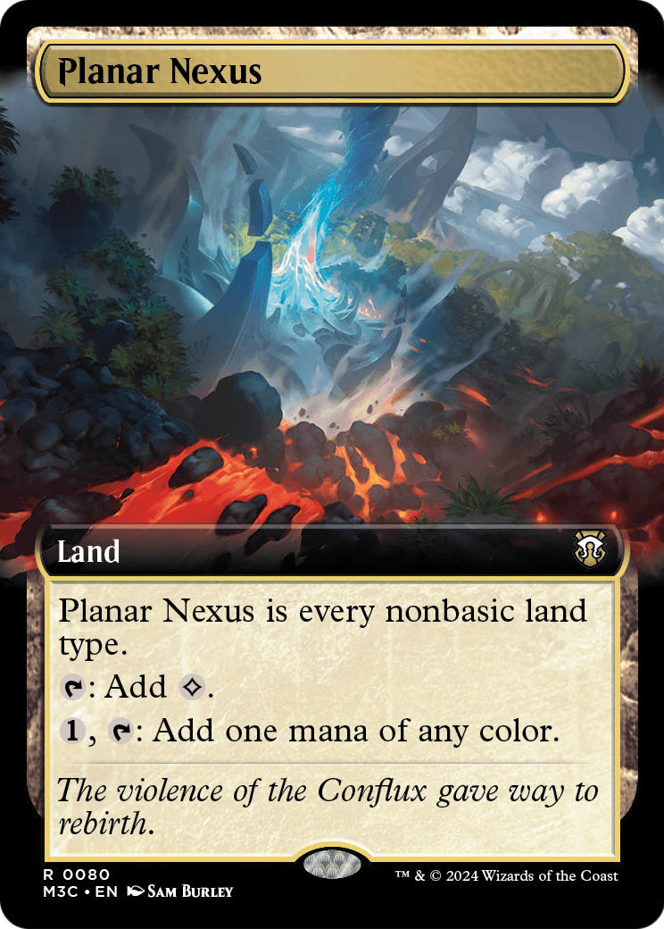 Planar Nexus (Extended Art) (M3C-080) [Modern Horizons 3 Commander]