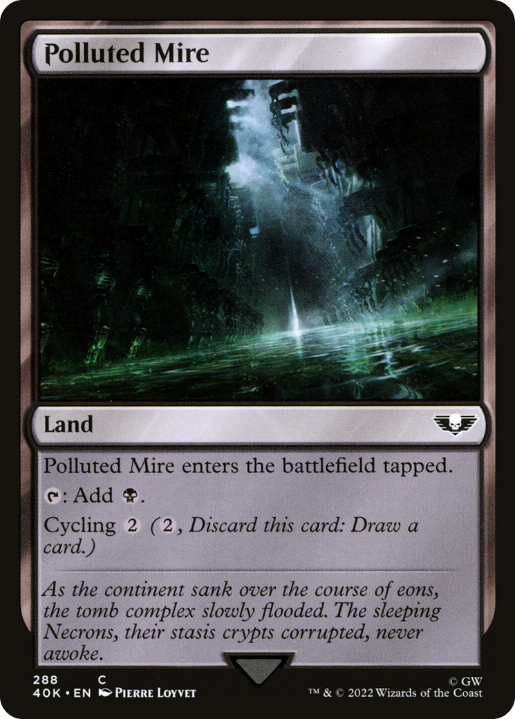 Polluted Mire (40K-288) [Warhammer 40,000 Commander]