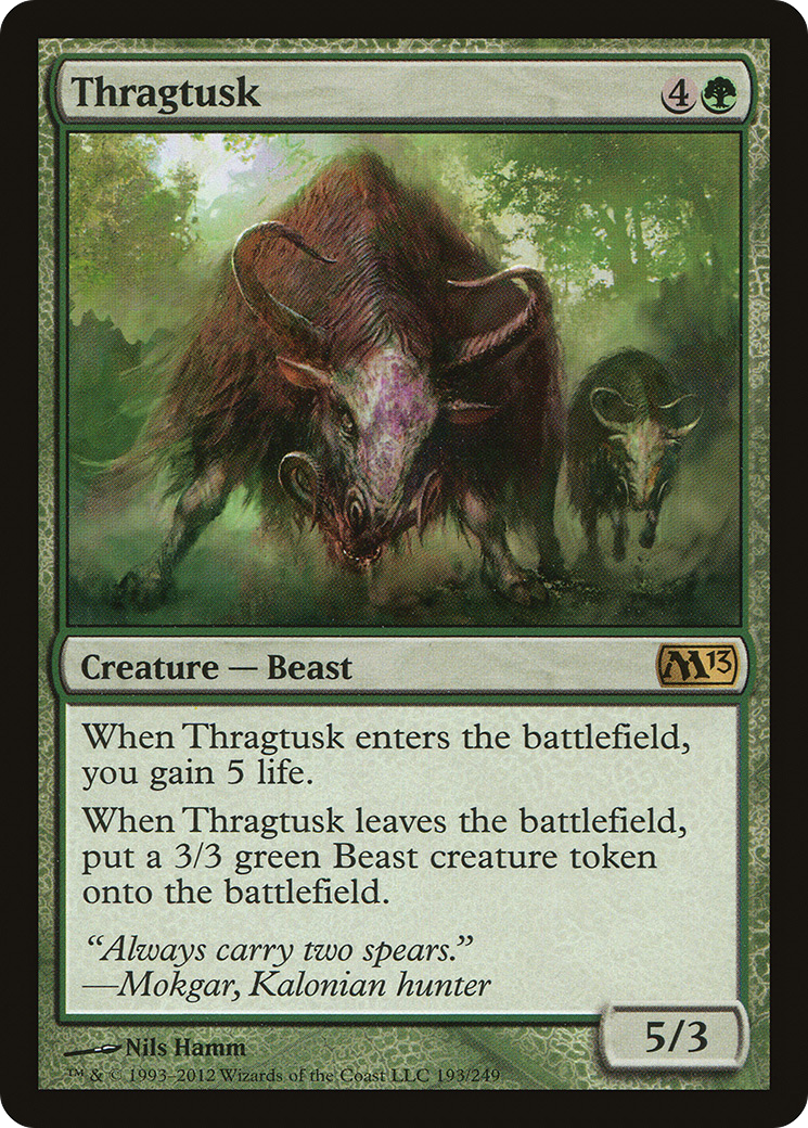 Thragtusk (M13-193) [Magic 2013] Foil
