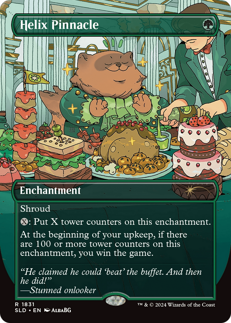 Helix Pinnacle (SLD-1831) [Secret Lair Drop] (Borderless) Foil