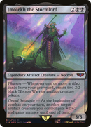 Imotekh the Stormlord (Surge Foil) (40K-005) [Warhammer 40,000 Commander] Foil