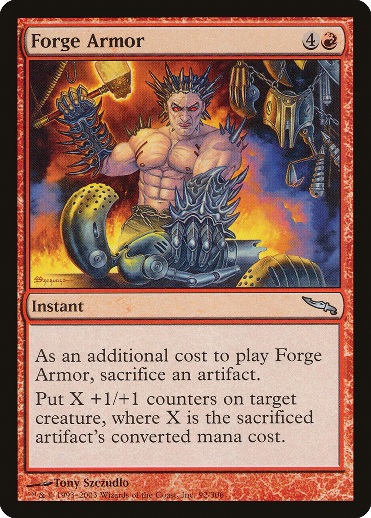 Forge Armor (MRD-092) [Mirrodin]