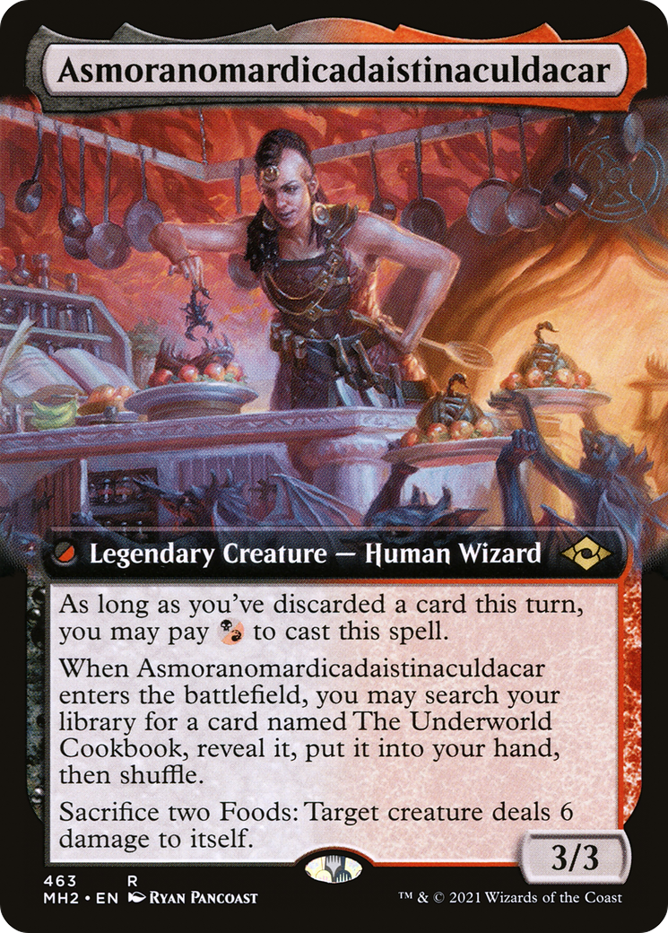 Asmoranomardicadaistinaculdacar (Extended Art) (MH2-463) [Modern Horizons 2]