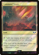 Command Tower (40K-272) (Surge Foil) [Warhammer 40,000 Commander] Foil