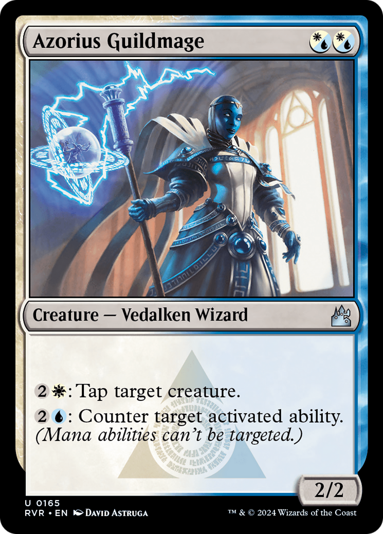 Azorius Guildmage (RVR-165) [Ravnica Remastered] Foil