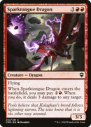 Sparktongue Dragon (CMR-202) [Commander Legends] Foil