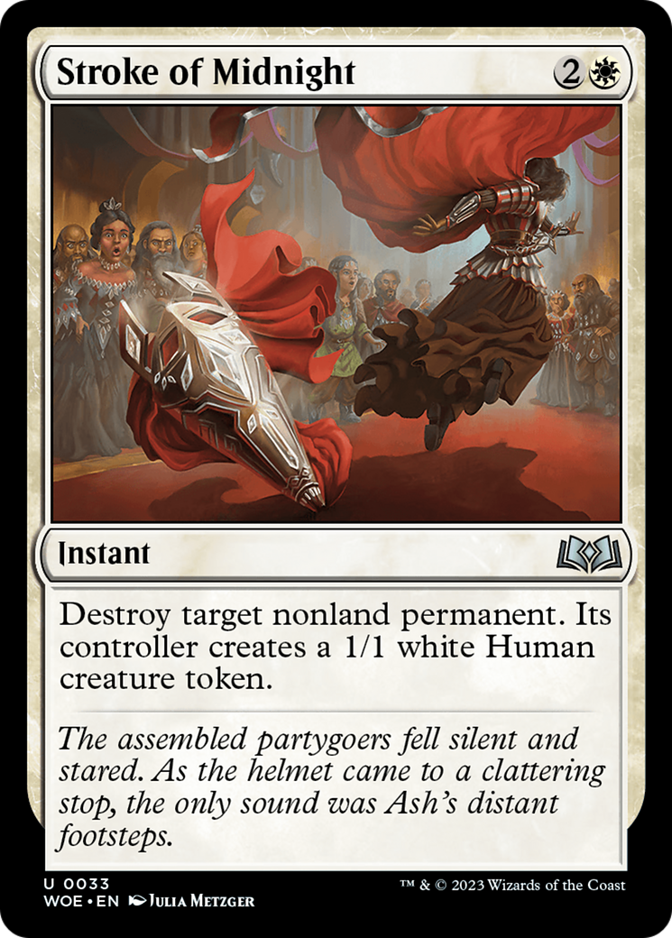 Stroke of Midnight (WOE-033) [Wilds of Eldraine]