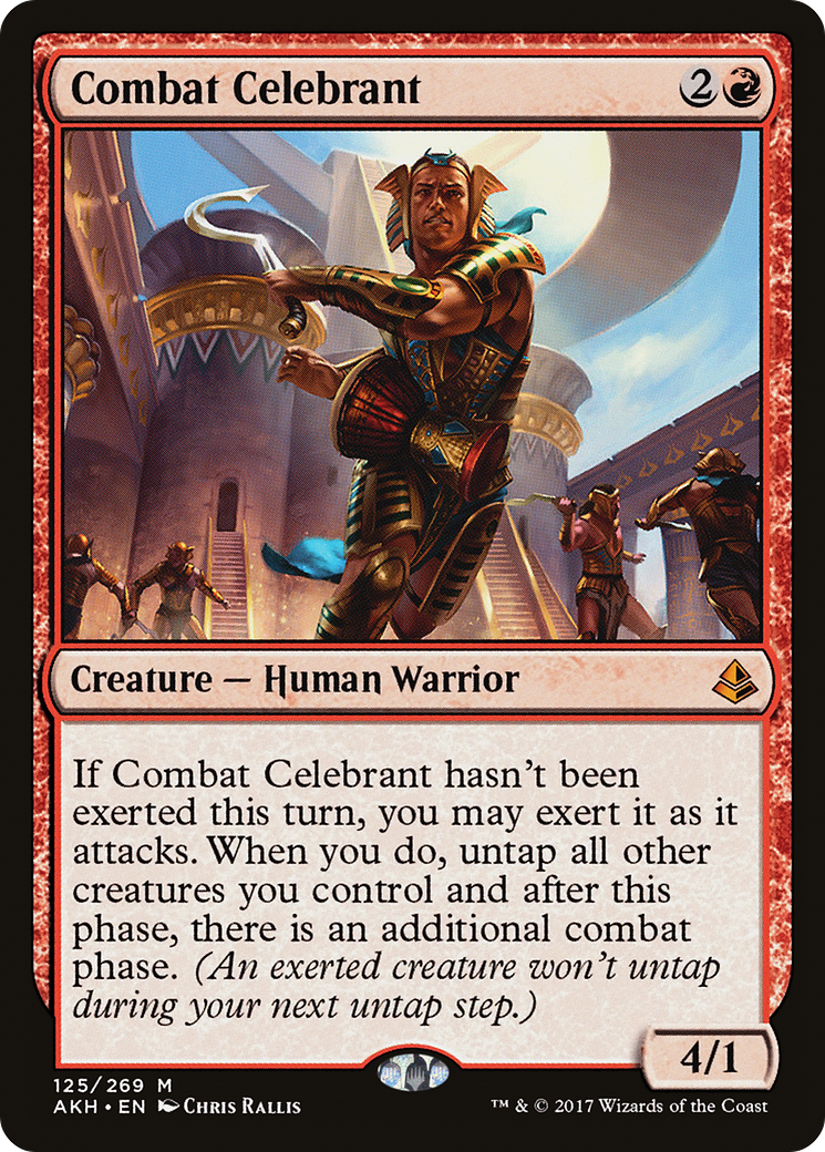 Combat Celebrant (AKH-125) [Amonkhet] Foil