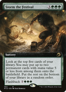 Storm the Festival (Extended Art) (MID-364) [Innistrad: Midnight Hunt]