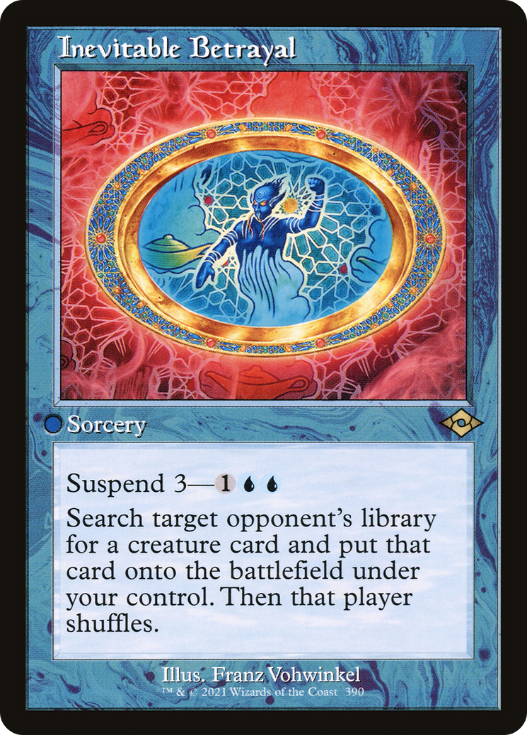 Inevitable Betrayal (Retro Frame) (MH2-390) [Modern Horizons 2] Foil