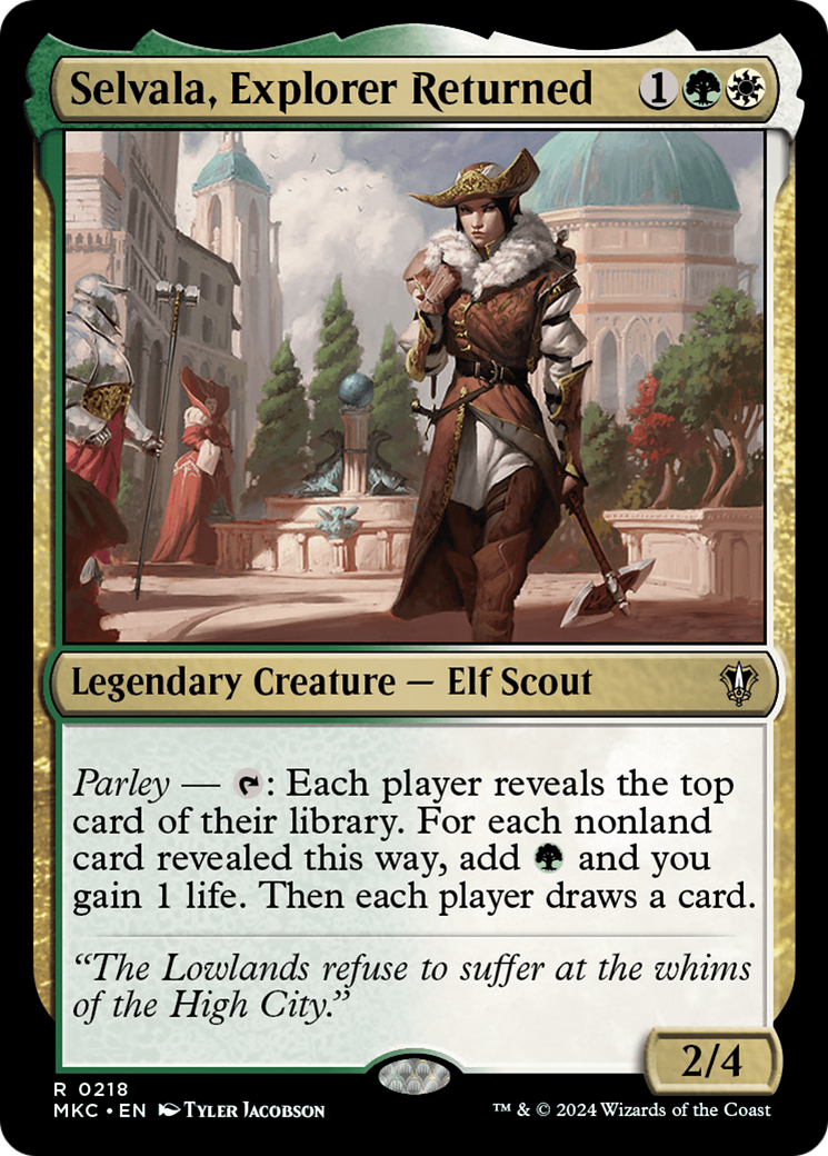 Selvala, Explorer Returned (MKC-218) [Murders at Karlov Manor Commander]