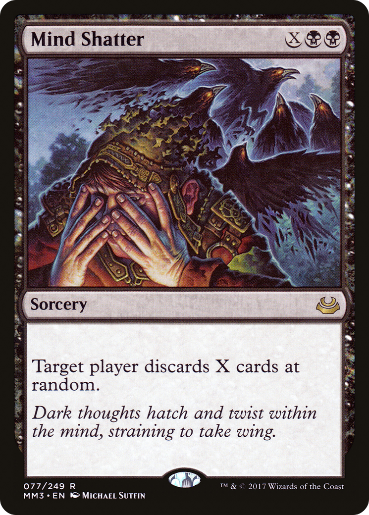 Mind Shatter (MM3-077) [Modern Masters 2017] Foil