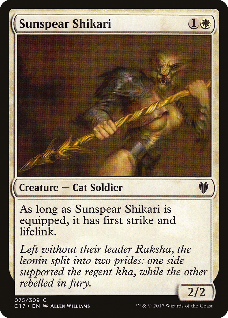 Sunspear Shikari (C17-075) [Commander 2017]