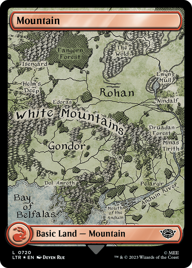 Mountain (LTR-720) [The Lord of the Rings: Tales of Middle-earth] Foil