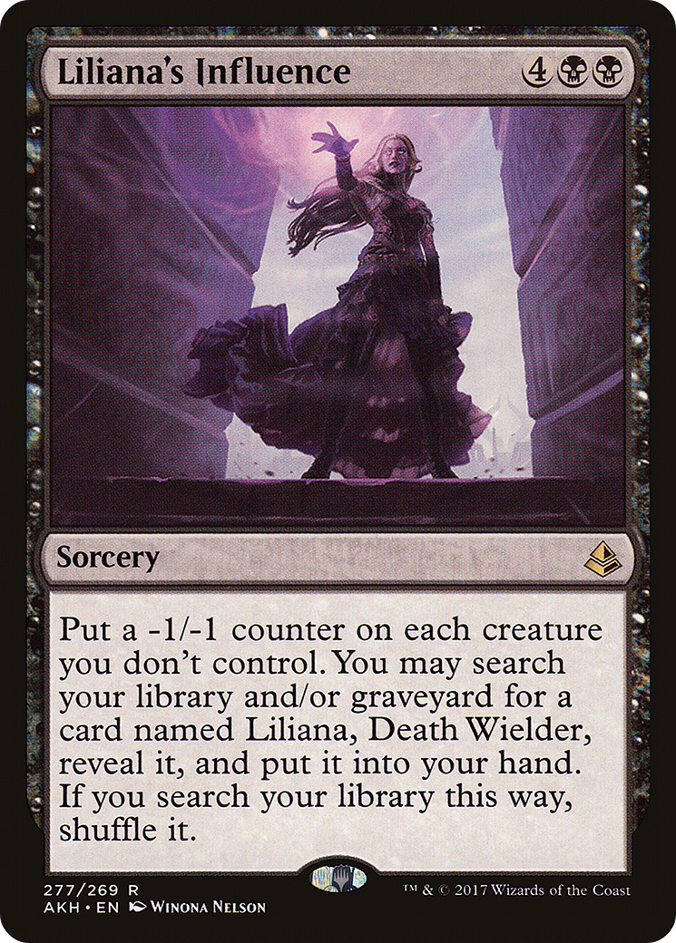 Liliana's Influence (AKH-277) [Amonkhet]