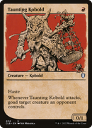 Taunting Kobold (Showcase) (CLB-404) [Commander Legends: Battle for Baldur's Gate]