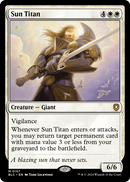 Sun Titan (BLC-157) [Bloomburrow Commander]