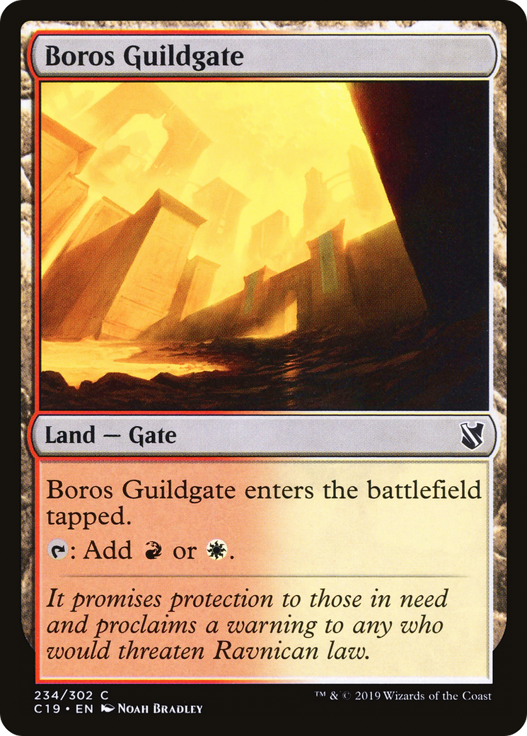 Boros Guildgate (C19-234) [Commander 2019]