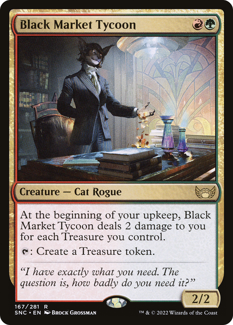 Black Market Tycoon (SNC-167) [Streets of New Capenna] Foil