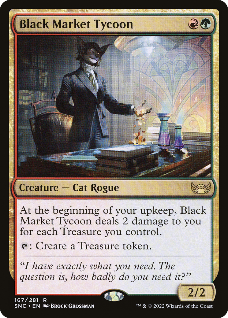 Black Market Tycoon (SNC-167) [Streets of New Capenna] Foil