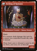 Kumano Faces Kakkazan (NEO-152) [Kamigawa: Neon Dynasty] Foil