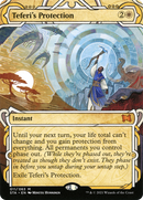 Teferi's Protection (STA-011) [Strixhaven Mystical Archive]: (Showcase) (Borderless) Foil