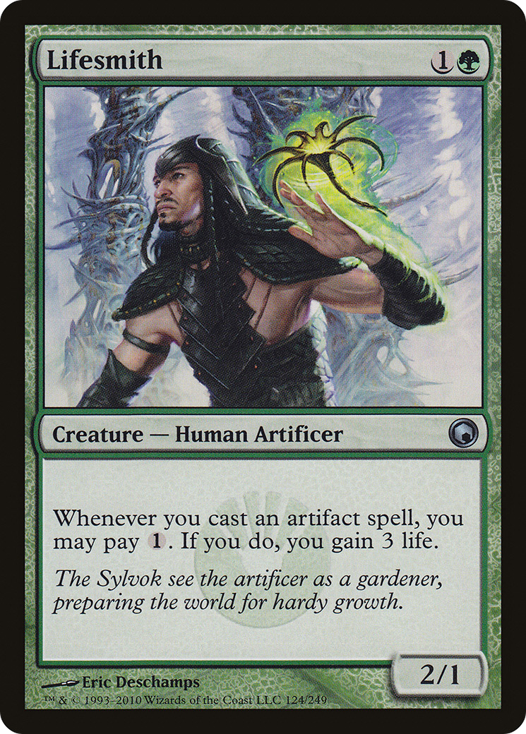 Lifesmith (SOM-124) [Scars of Mirrodin]