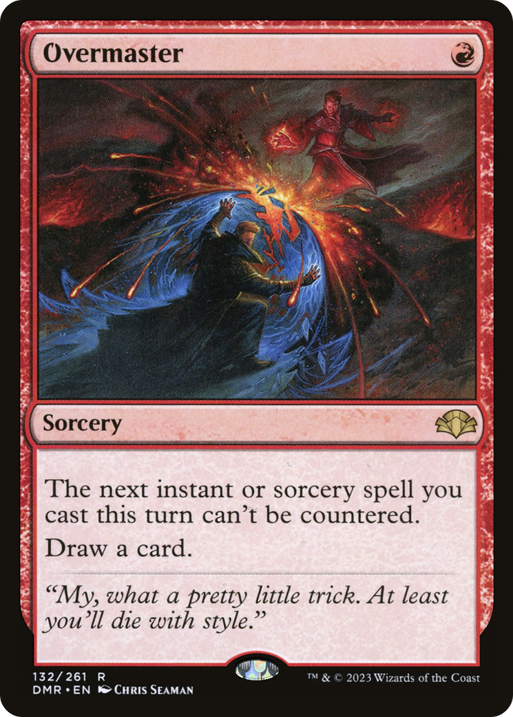 Overmaster (DMR-132) [Dominaria Remastered] Foil