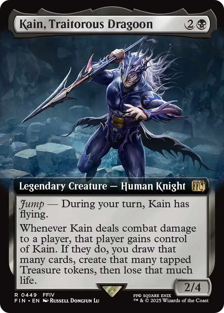 Kain, Traitorous Dragoon (Extended Art) (FIN-449) [FINAL FANTASY]: (Extended Art)